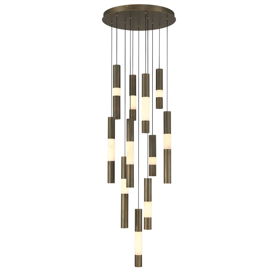 Eurofase Lighting Ronda 11 Light 20" Wide LED Waterfall Chandelier