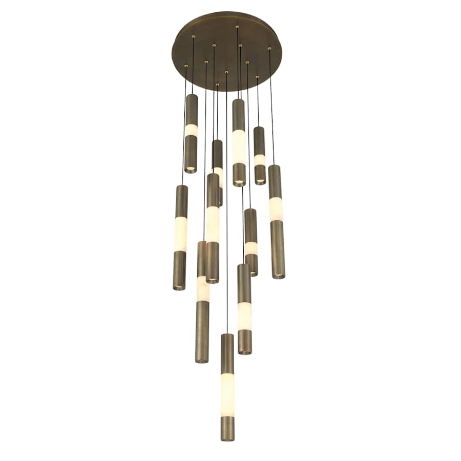 Eurofase Lighting Ronda 11 Light 20" Wide LED Waterfall Chandelier