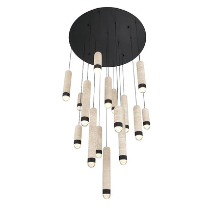 Eurofase Lighting Cambre 16 Light 32" Wide LED Waterfall Chandelier