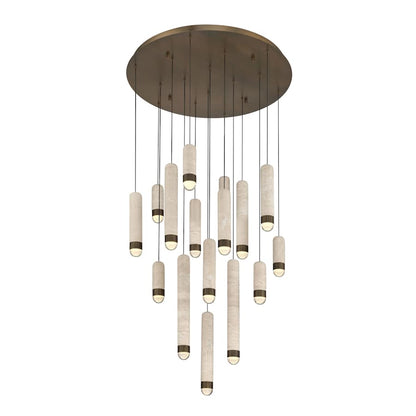 Eurofase Lighting Cambre 16 Light 32" Wide LED Waterfall Chandelier
