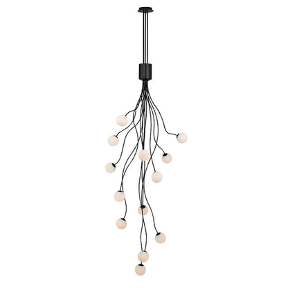 Eurofase Lighting Athena 13 Light 28" Wide LED Abstract Chandelier