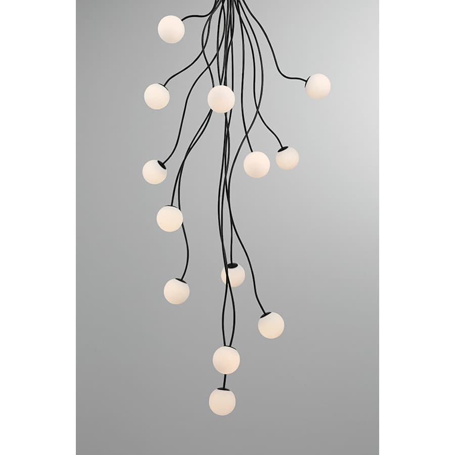 Eurofase Lighting Athena 13 Light 28" Wide LED Abstract Chandelier