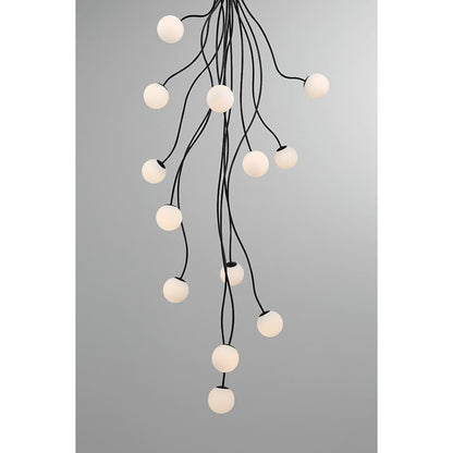 Eurofase Lighting Athena 13 Light 28" Wide LED Abstract Chandelier