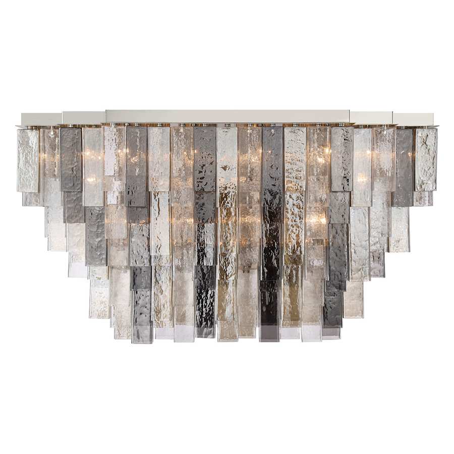 Eurofase Lighting Altesa 33 Light 54" Wide Flush Mount Ceiling Fixture
