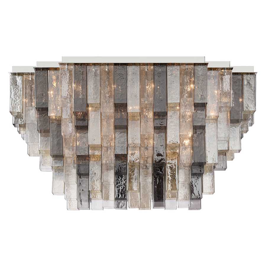 Eurofase Lighting Altesa 33 Light 54" Wide Flush Mount Ceiling Fixture