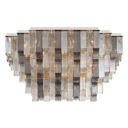 Eurofase Lighting Altesa 33 Light 54" Wide Flush Mount Ceiling Fixture
