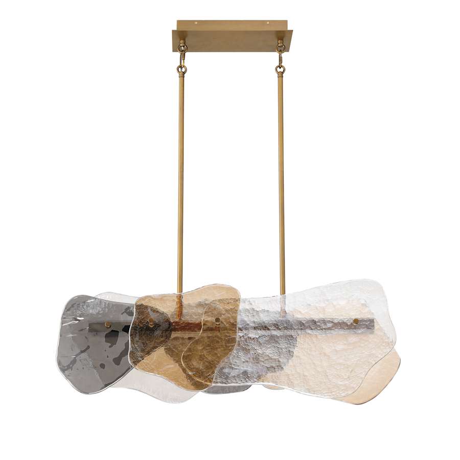 Eurofase Lighting Grotto 8" Wide LED Linear Chandelier