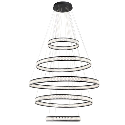 Eurofase Lighting Forester 60" 5 Tier Round Chandelier