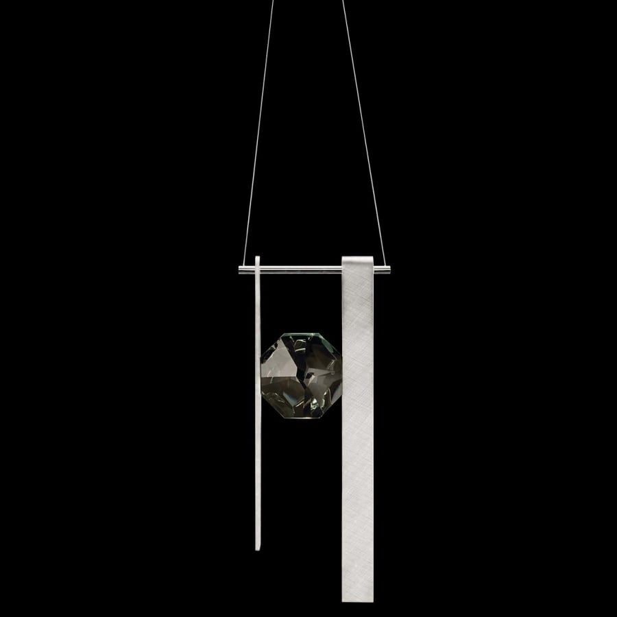 Fine Art Handcrafted Lighting ARIA 2 Light 9" Wide LED Crystal Mini Pendant