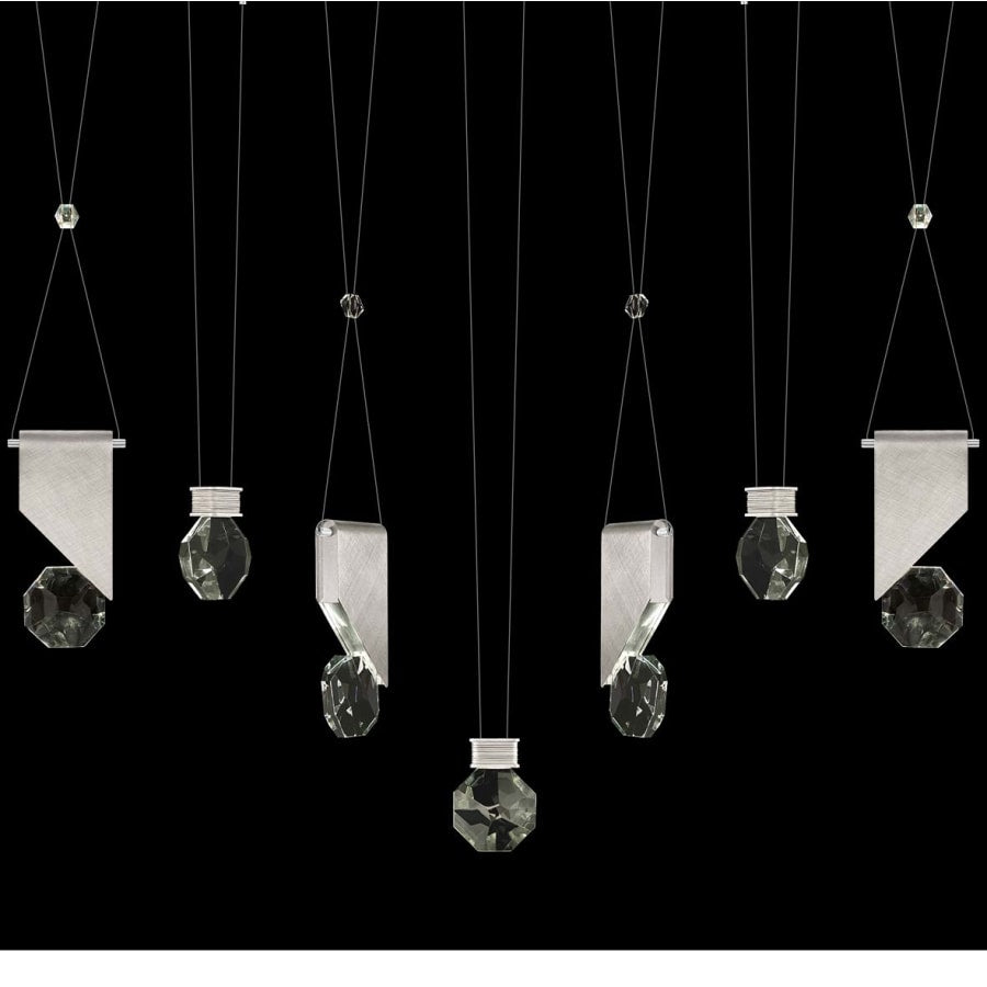 Fine Art Handcrafted Lighting ARIA 14 Light 60" Wide Integrated LED Linear Pendant