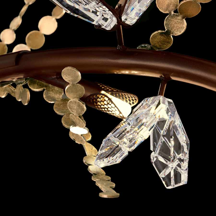 Fine Art Handcrafted Lighting Volare 25" Wide Multi Light Pendant