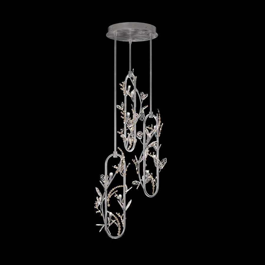 Fine Art Handcrafted Lighting Volare 25" Wide Multi Light Pendant