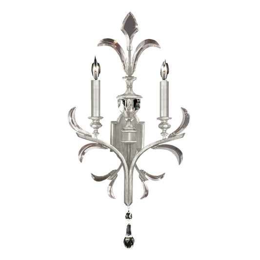 Fine Art Handcrafted Lighting Beveled Arcs 2 Light 32" Tall Wall Sconce