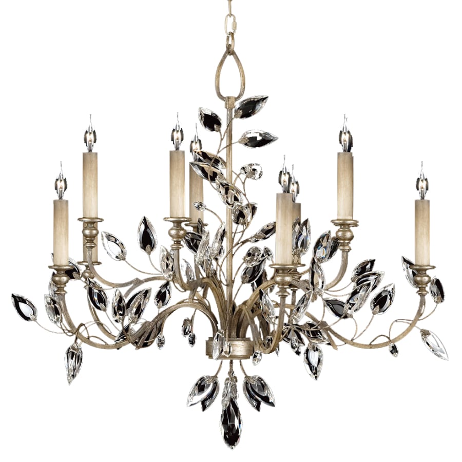 Fine Art Handcrafted Lighting Crystal Laurel 10 Light 43" Wide Crystal Chandelier