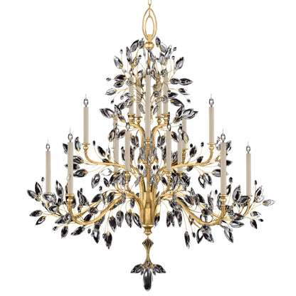 Fine Art Handcrafted Lighting Crystal Laurel 20 Light 75" Wide Crystal Chandelier