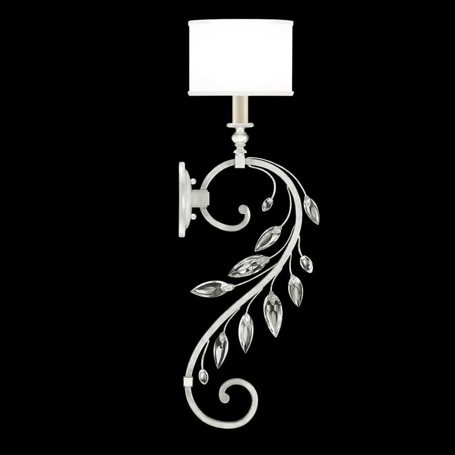 Fine Art Handcrafted Lighting Crystal Laurel 32" Tall Wall Sconce