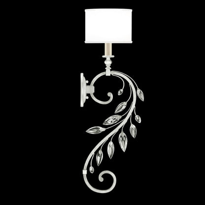 Fine Art Handcrafted Lighting Crystal Laurel 32" Tall Wall Sconce