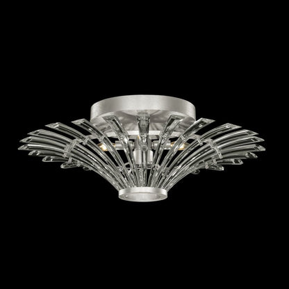 Fine Art Handcrafted Lighting Trevi 4 Light 27" Wide Semi-Flush Ceiling Fixture
