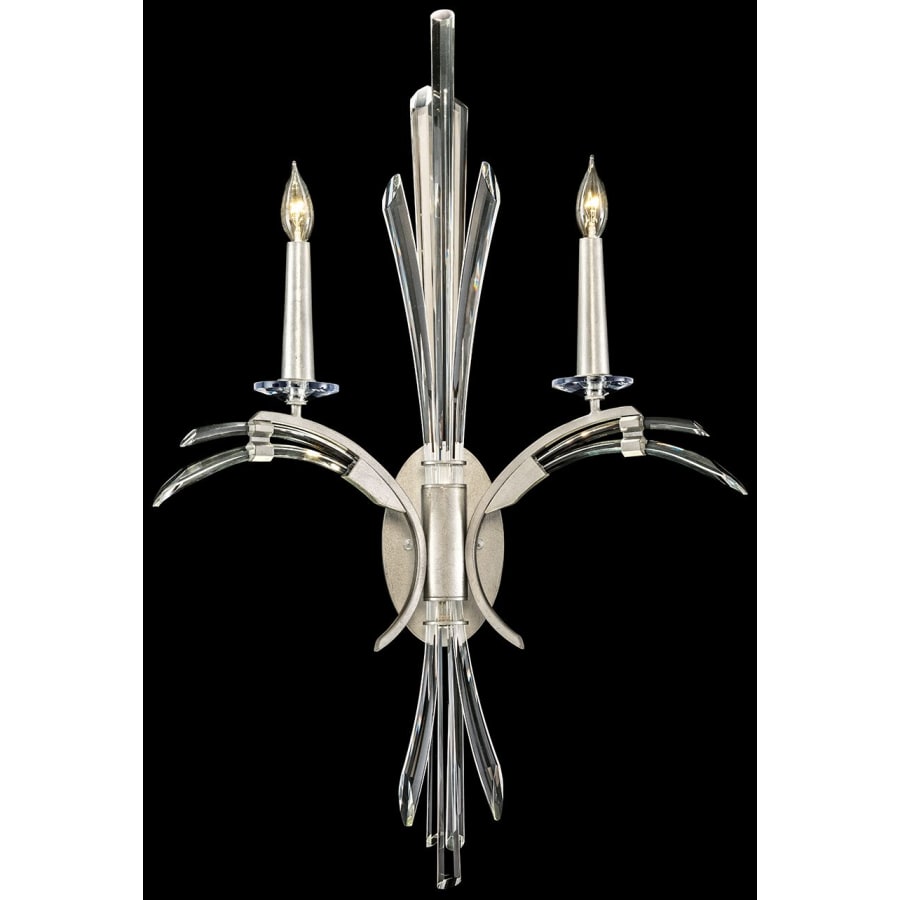 Fine Art Handcrafted Lighting Trevi 2 Light 34" Tall Wall Sconce