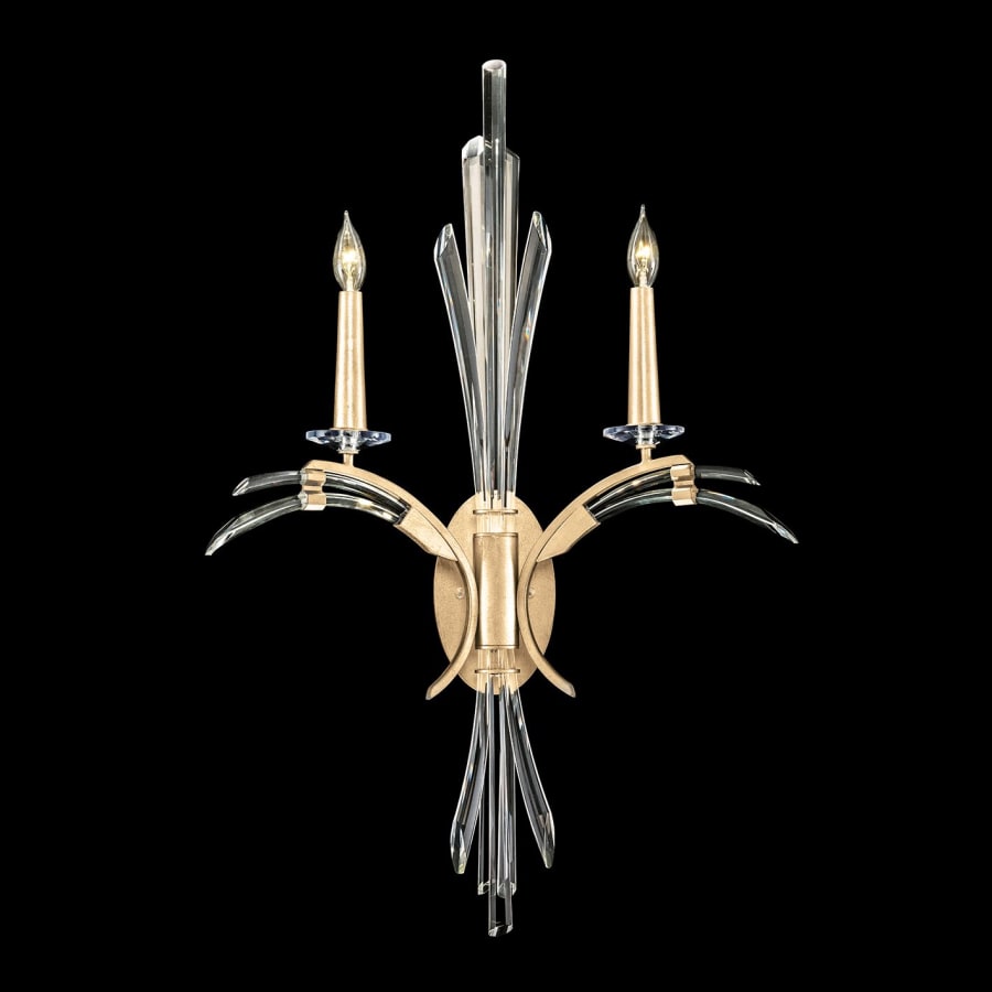 Fine Art Handcrafted Lighting Trevi 2 Light 34" Tall Wall Sconce