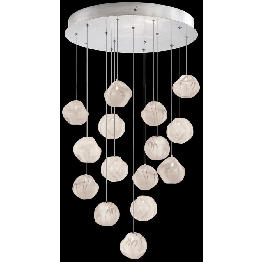 Fine Art Handcrafted Lighting Vesta 15 Light 21" Wide LED Abstract Multi Light Pendant