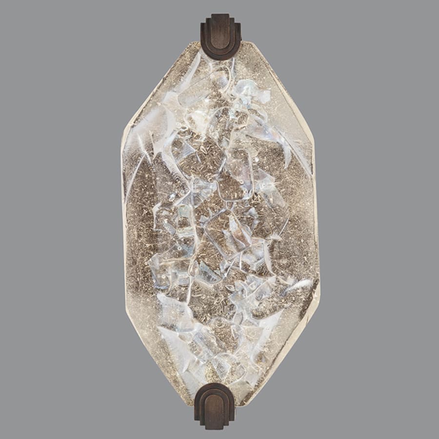 Fine Art Handcrafted Lighting LED Wall Sconce in Bronze Leaf Finish from the Allison Paladino Collection