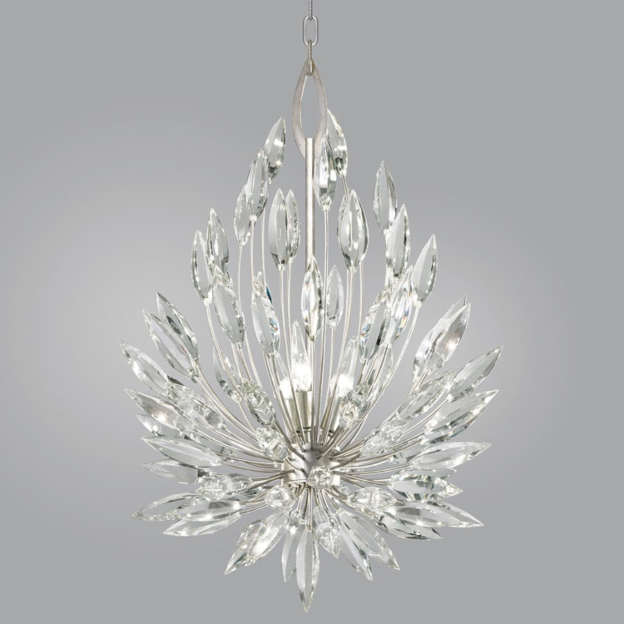 Fine Art Handcrafted Lighting Lily Buds 19" Wide 3 Light Crystal Pendant