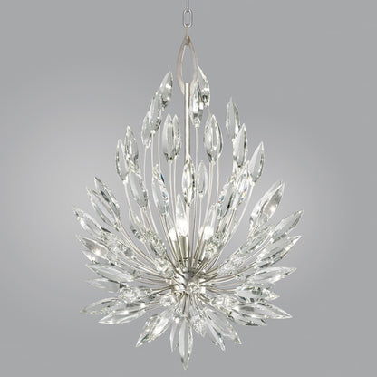 Fine Art Handcrafted Lighting Lily Buds 19" Wide 3 Light Crystal Pendant