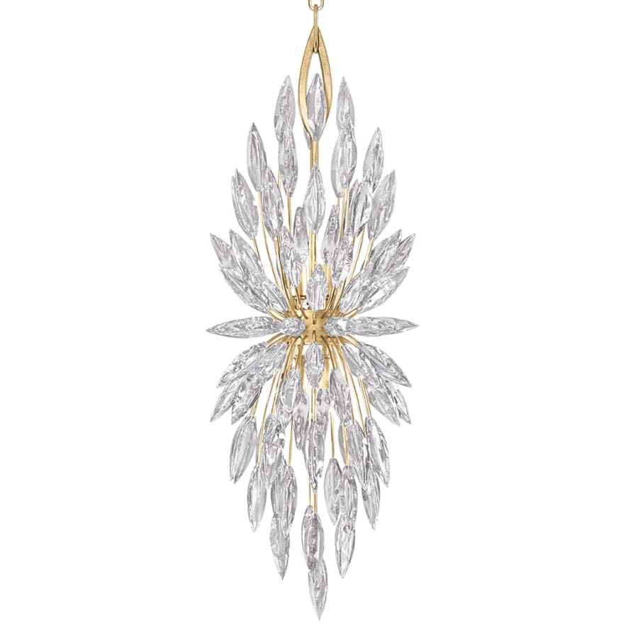 Fine Art Handcrafted Lighting Lily Buds 4 Light 13" Wide Crystal Pendant
