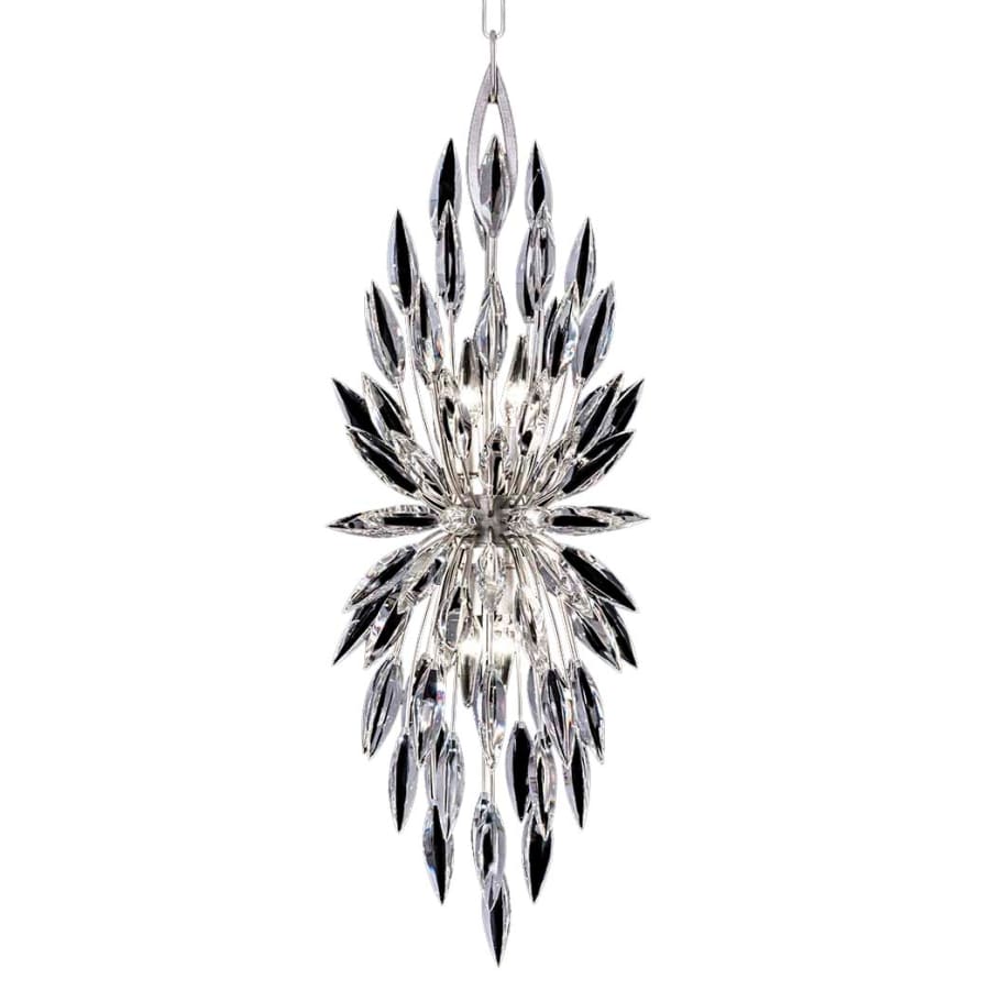 Fine Art Handcrafted Lighting Lily Buds 4 Light 13" Wide Crystal Pendant