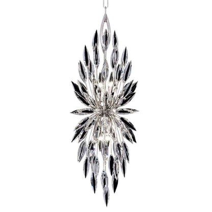 Fine Art Handcrafted Lighting Lily Buds 4 Light 13" Wide Crystal Pendant