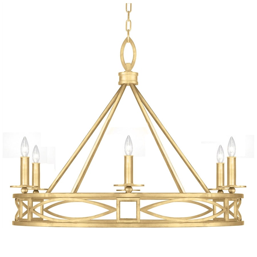 Fine Art Handcrafted Lighting Cienfuegos 6 Light 38" Wide Candle Style Chandelier