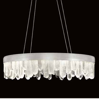 Fine Art Handcrafted Lighting Lior 7" High Integrated LED Crystal Chandelier
