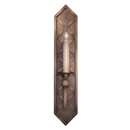 Fine Art Handcrafted Lighting Cienfuegos Single Light 25" High Wall Sconce