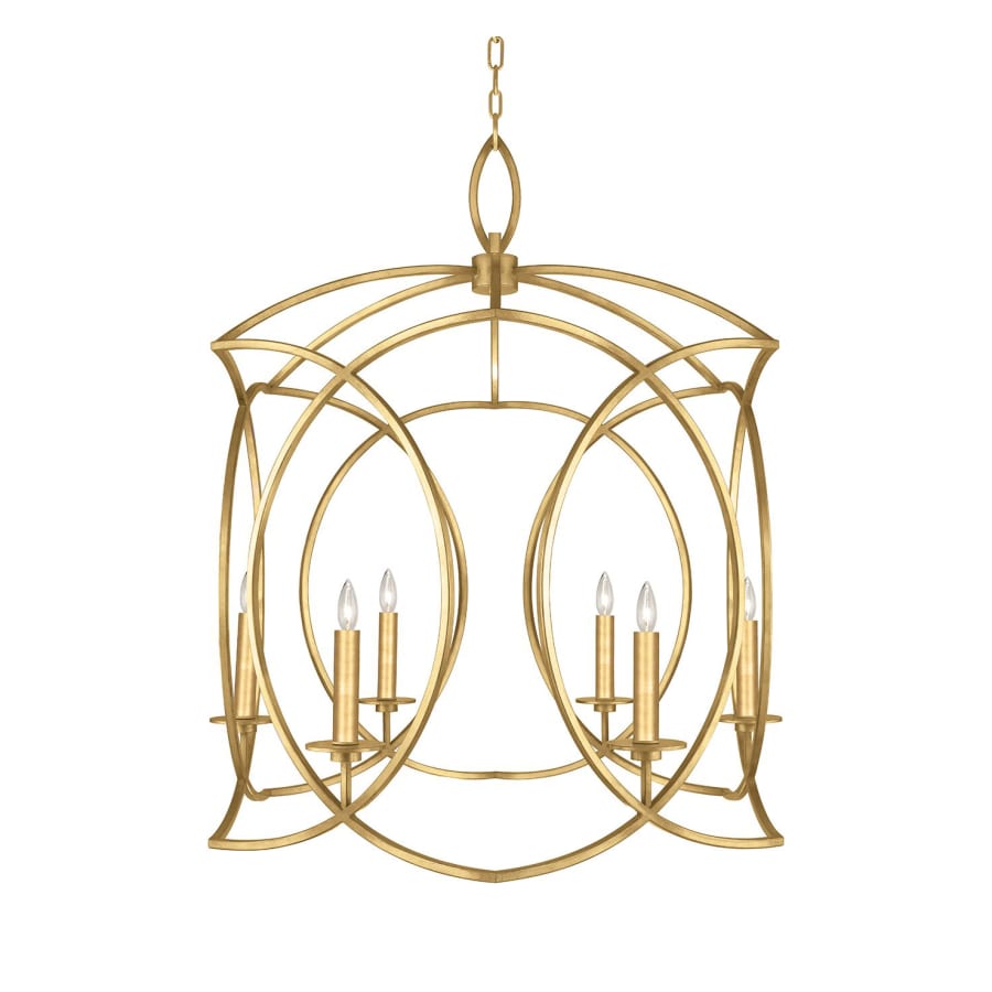 Fine Art Handcrafted Lighting Cienfuegos 6 Light 29" Wide Candle Style Chandelier