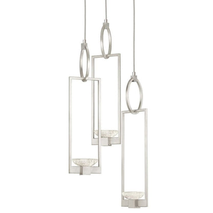 Fine Art Handcrafted Lighting Delphi 19" Wide LED Multi Light Pendant