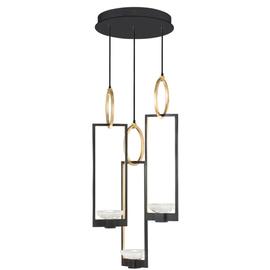Fine Art Handcrafted Lighting Delphi 19" Wide LED Multi Light Pendant