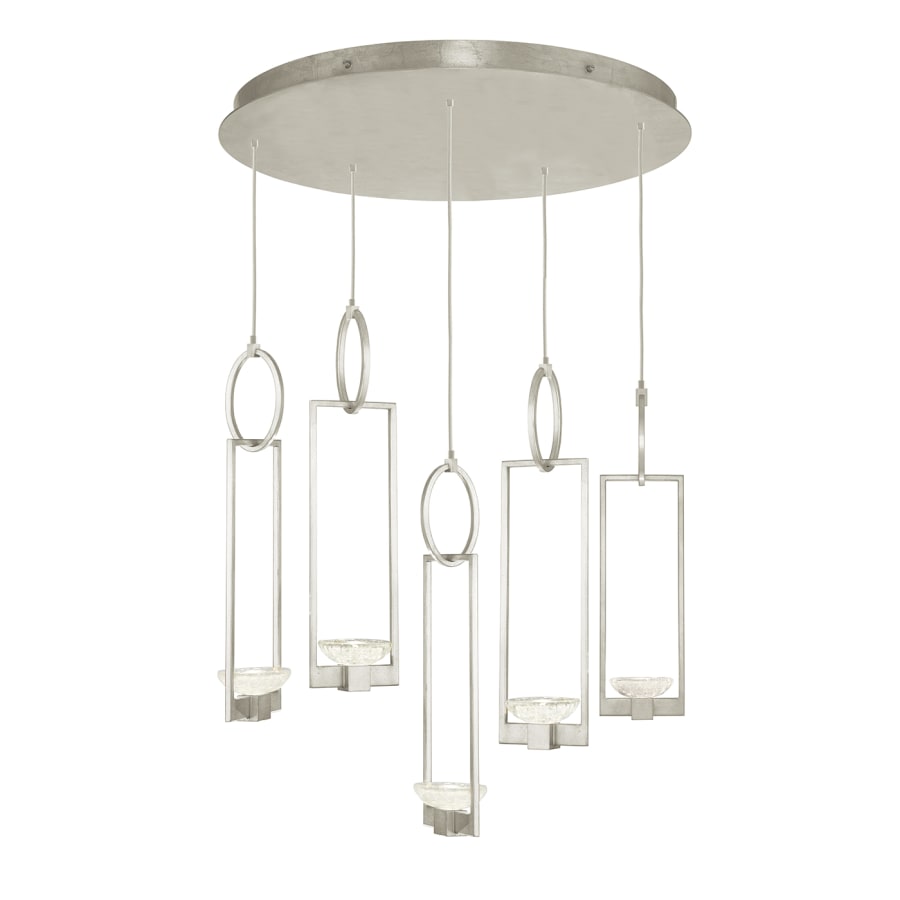 Fine Art Handcrafted Lighting Delphi 5 Light 27" Wide LED Multi Light Pendant