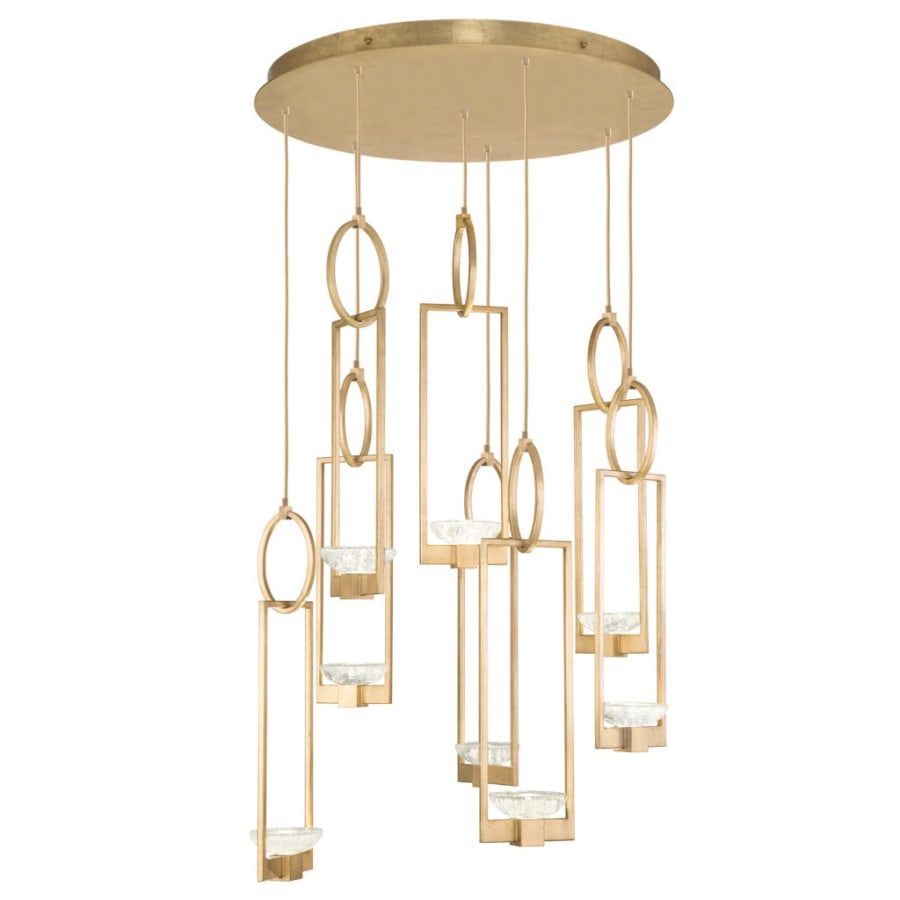 Fine Art Handcrafted Lighting Delphi 34" Wide LED Multi Light Pendant