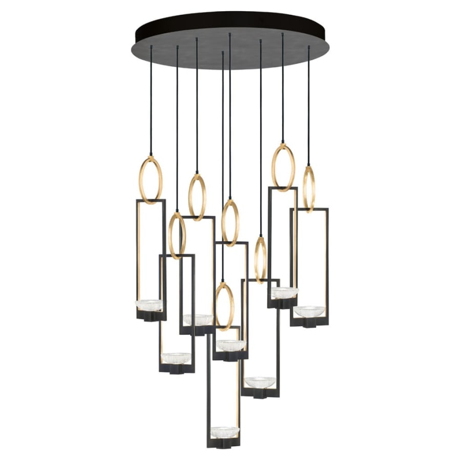 Fine Art Handcrafted Lighting Delphi 34" Wide LED Multi Light Pendant