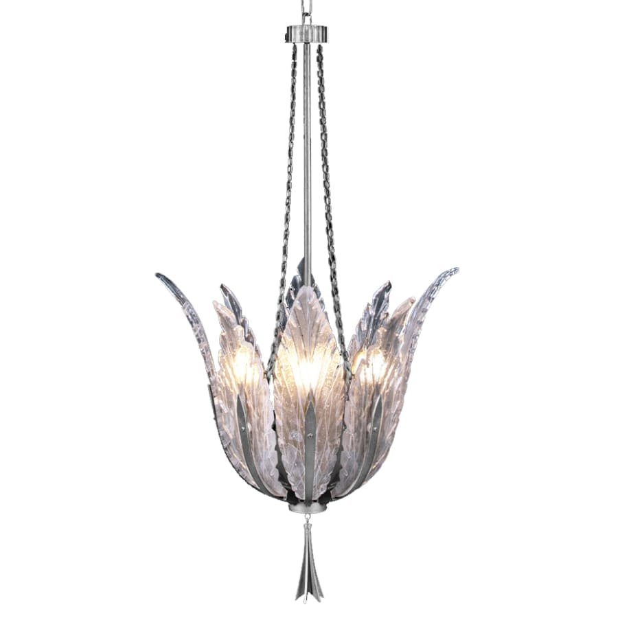 Fine Art Handcrafted Lighting Plume 4 Light 18" Wide Crystal Pendant