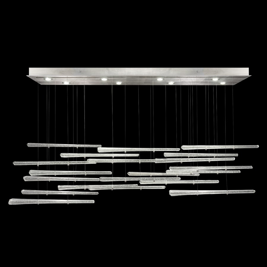 Fine Art Handcrafted Lighting Elevate 8 Light 62" Wide LED Crystal Chandelier