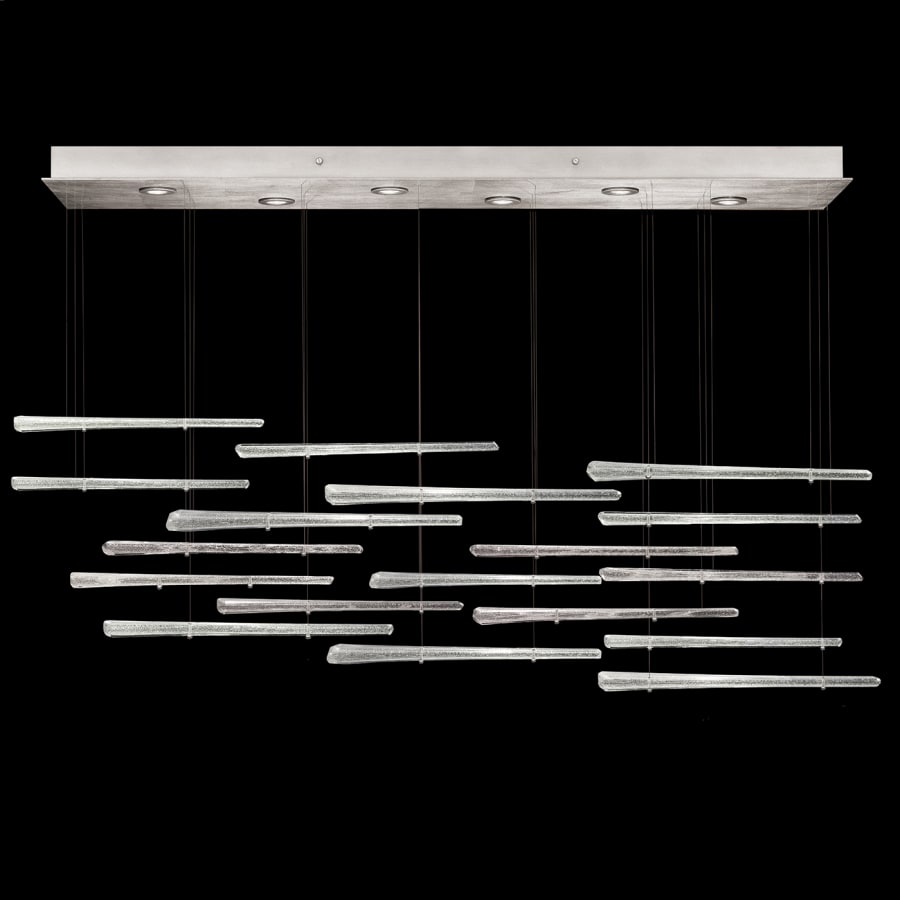 Fine Art Handcrafted Lighting Elevate 6 Light 59" Wide LED Crystal Chandelier