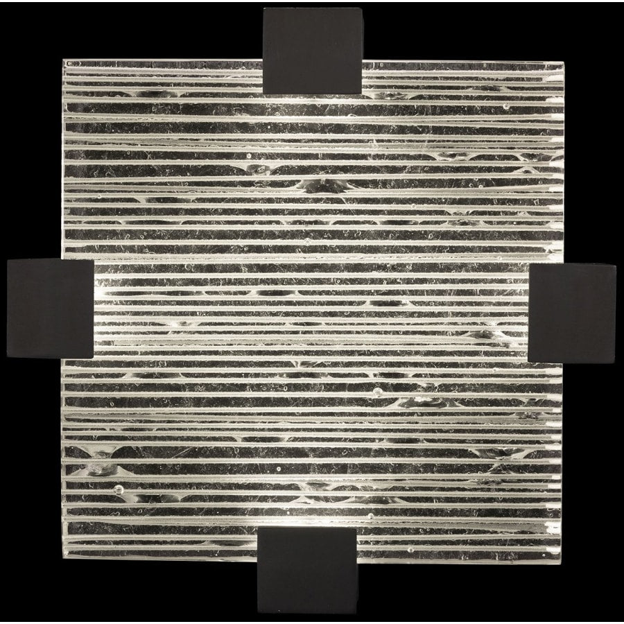 Fine Art Handcrafted Lighting Terra 17" Wide LED Semi-Flush Square Ceiling Fixture