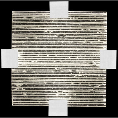 Fine Art Handcrafted Lighting Terra 17" Wide LED Semi-Flush Square Ceiling Fixture