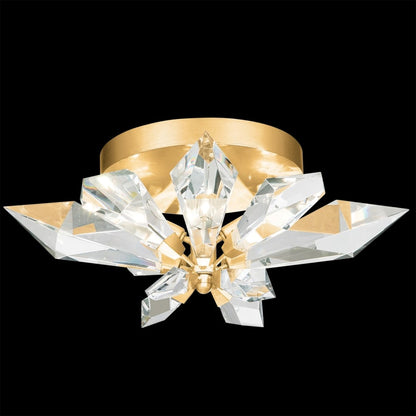 Fine Art Handcrafted Lighting Foret 4 Light 24" Wide Semi-Flush Ceiling Fixture