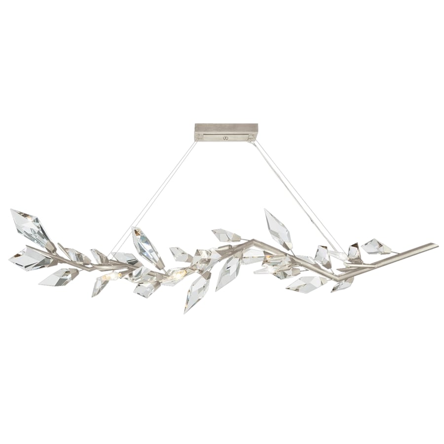 Fine Art Handcrafted Lighting Foret 7 Light 64" Wide Crystal Chandelier