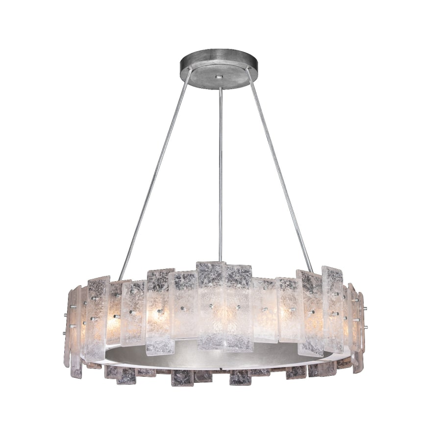 Fine Art Handcrafted Lighting Lunea 15 Light 33" Wide Crystal Drum Chandelier
