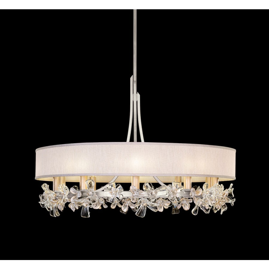 Fine Art Handcrafted Lighting Azu 10 Light 35" Wide Crystal Chandelier