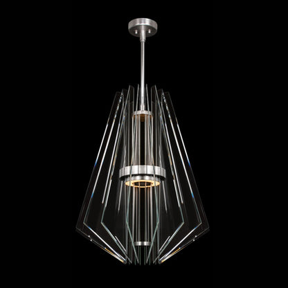 Fine Art Handcrafted Lighting Newton 28" Wide LED Crystal Chandelier